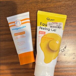 Megababe Happy Pits underarm detoxifying mask and peeling gel